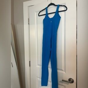 Lululemon Athletica Blue Jumpsuit with Tank-Style Top